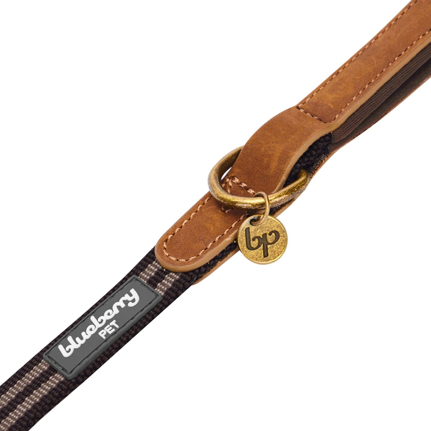 Full Grain Leather & Polyester Dog Leash