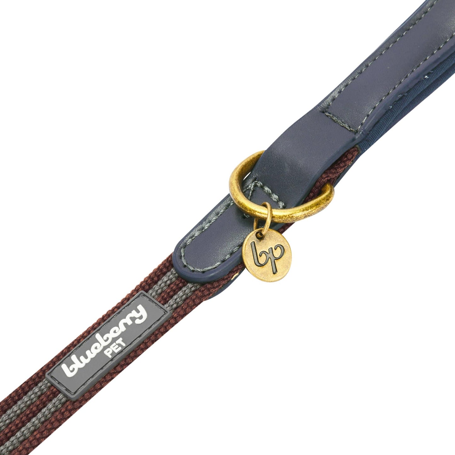 Full Grain Leather & Polyester Dog Leash