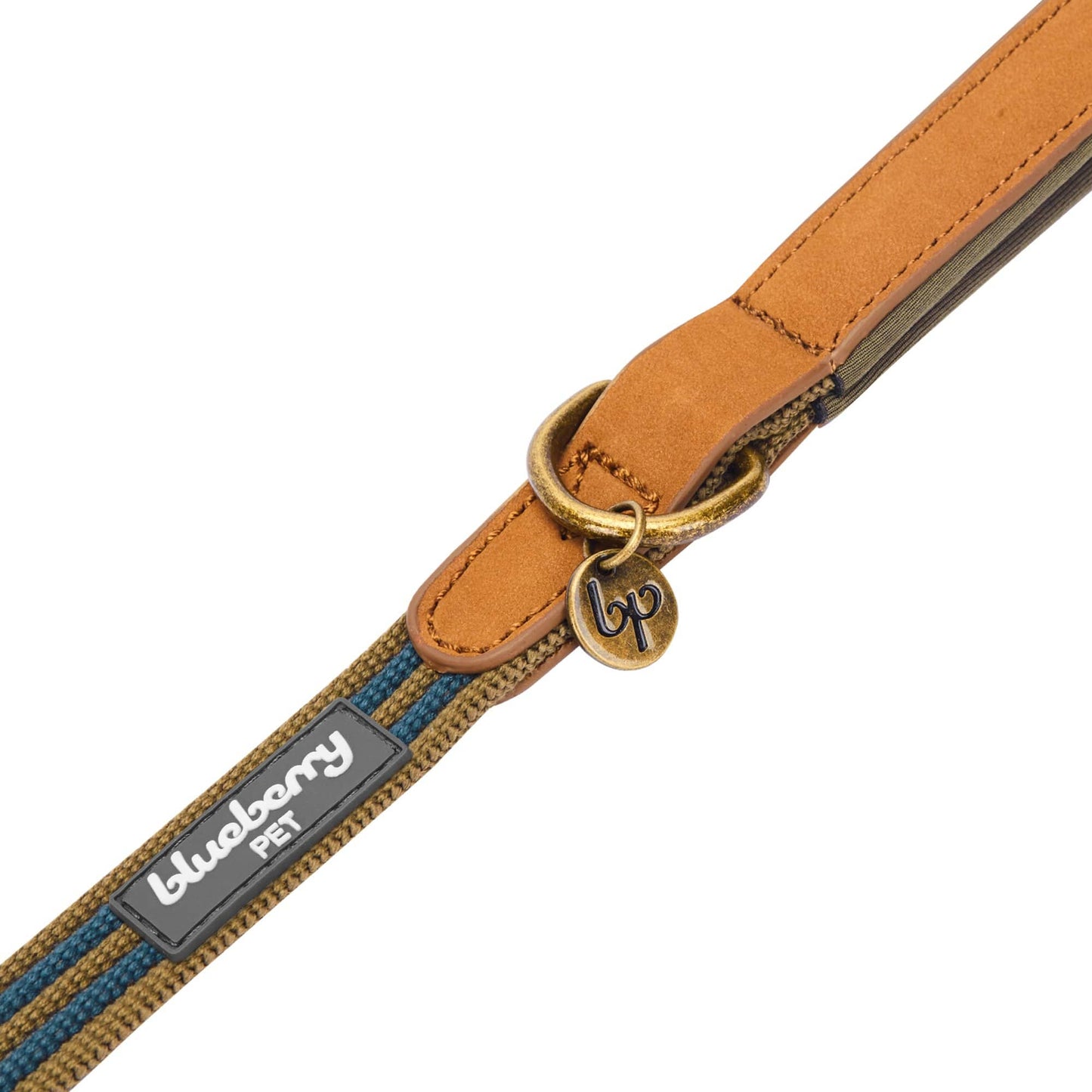 Full Grain Leather & Polyester Dog Leash