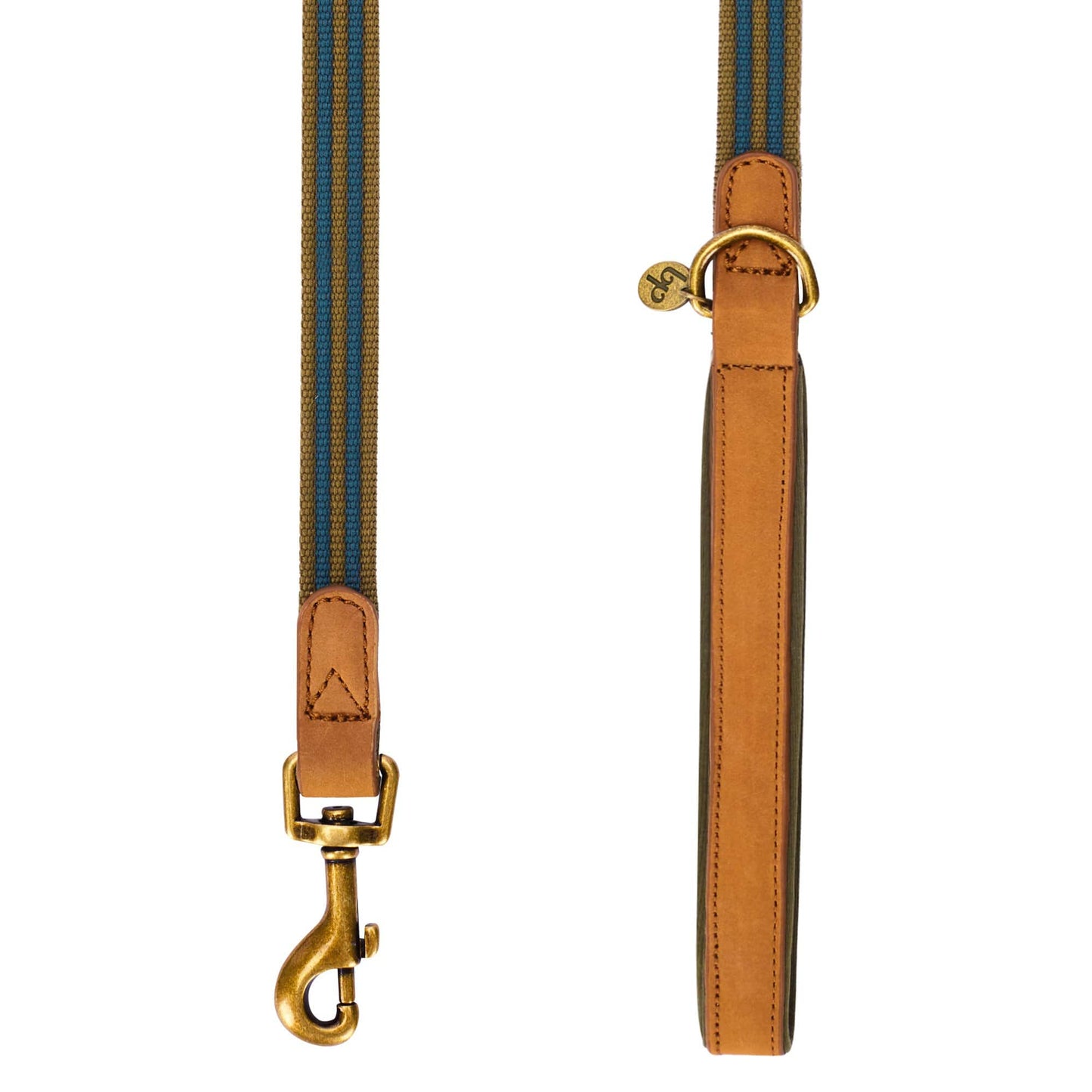 Full Grain Leather & Polyester Dog Leash