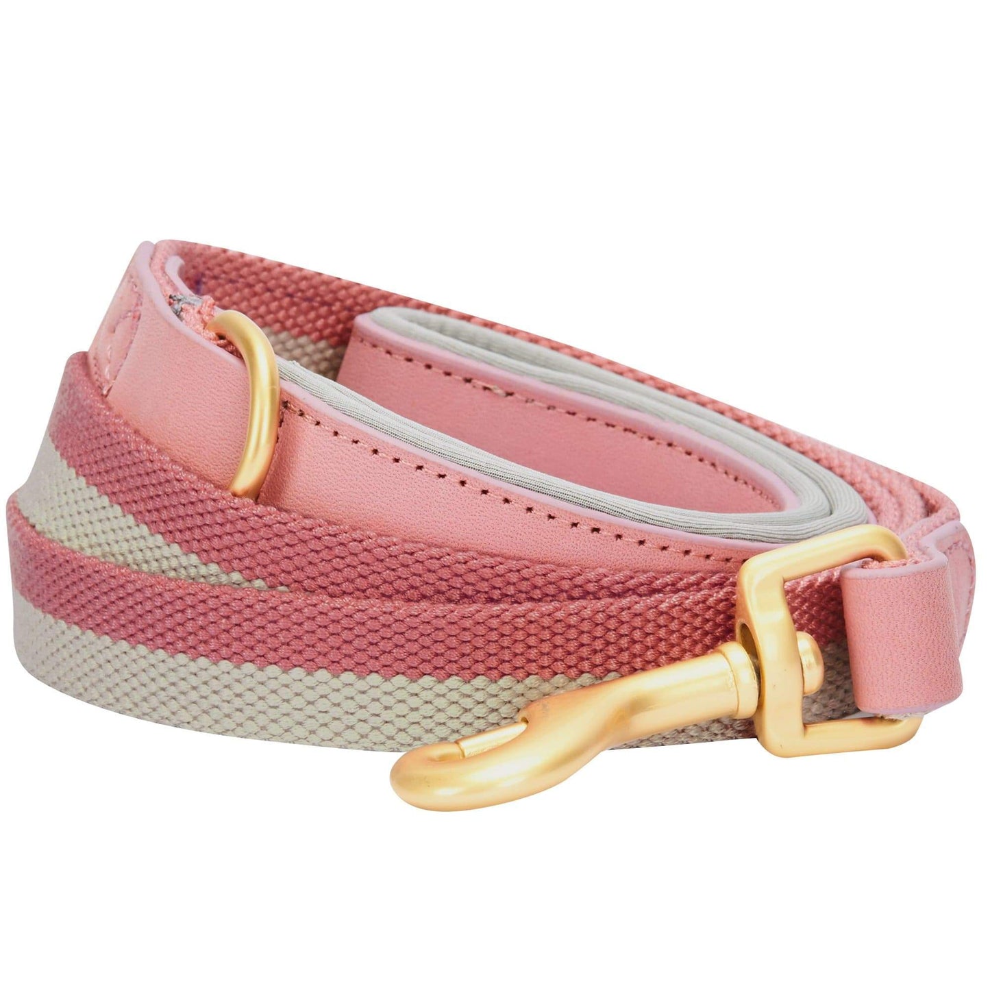 Full Grain Leather & Polyester Dog Leash