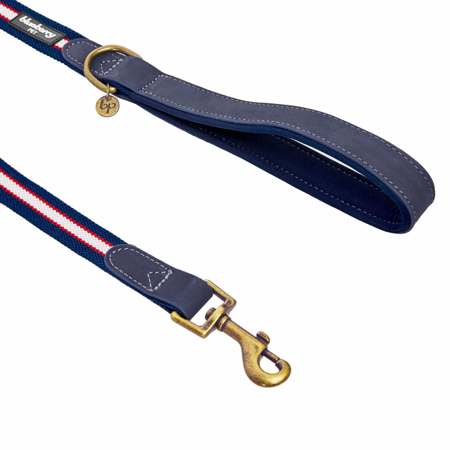 Full Grain Leather & Polyester Dog Leash